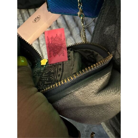 Juicy Couture vintage small velour circle  Jewelry Box bag pouch Case & Storage - Picture 7 of 9